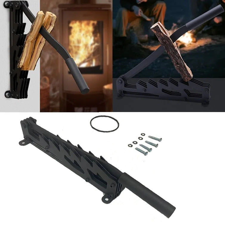 Itoolmax Wall Mounted Firewood Kindling Splitter