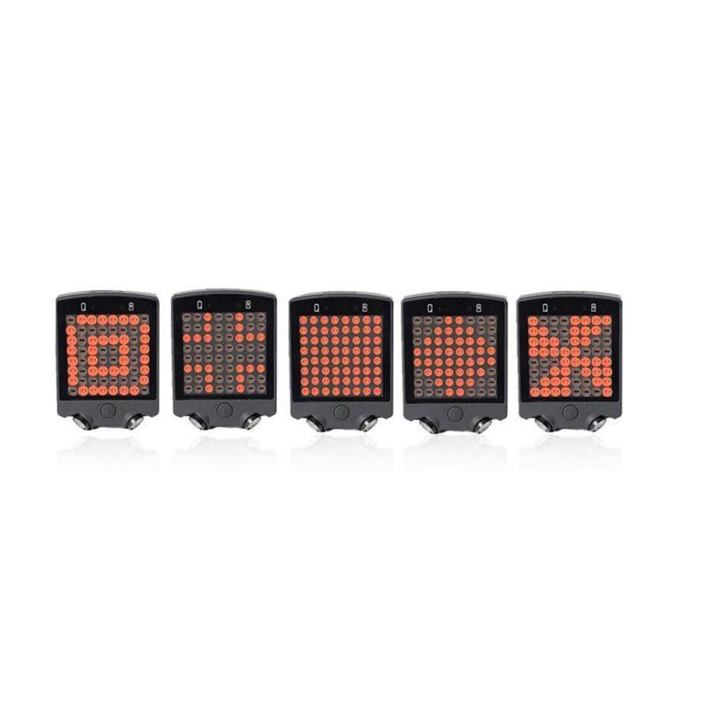 LED Bicycle Wireless Turn Light Indicator Taillight