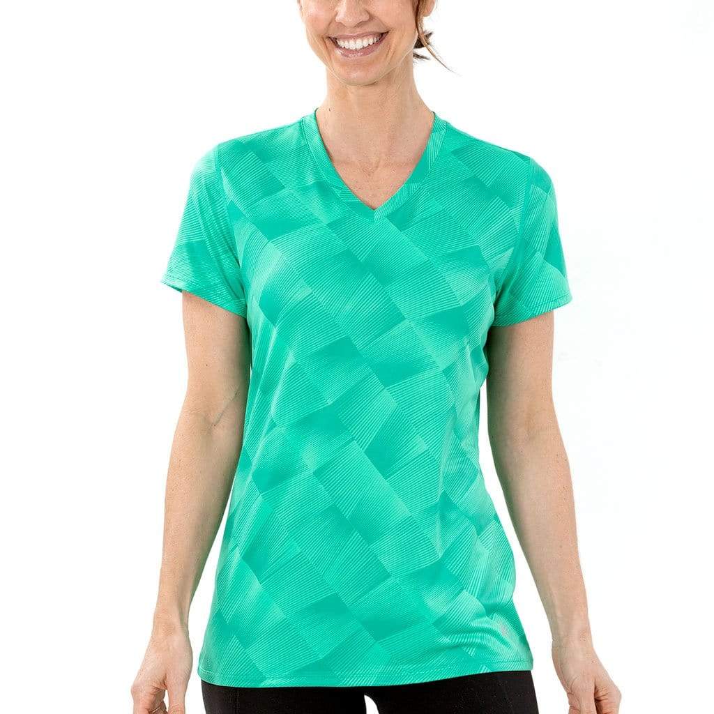 Women’s Cooling V-Neck Short Sleeve