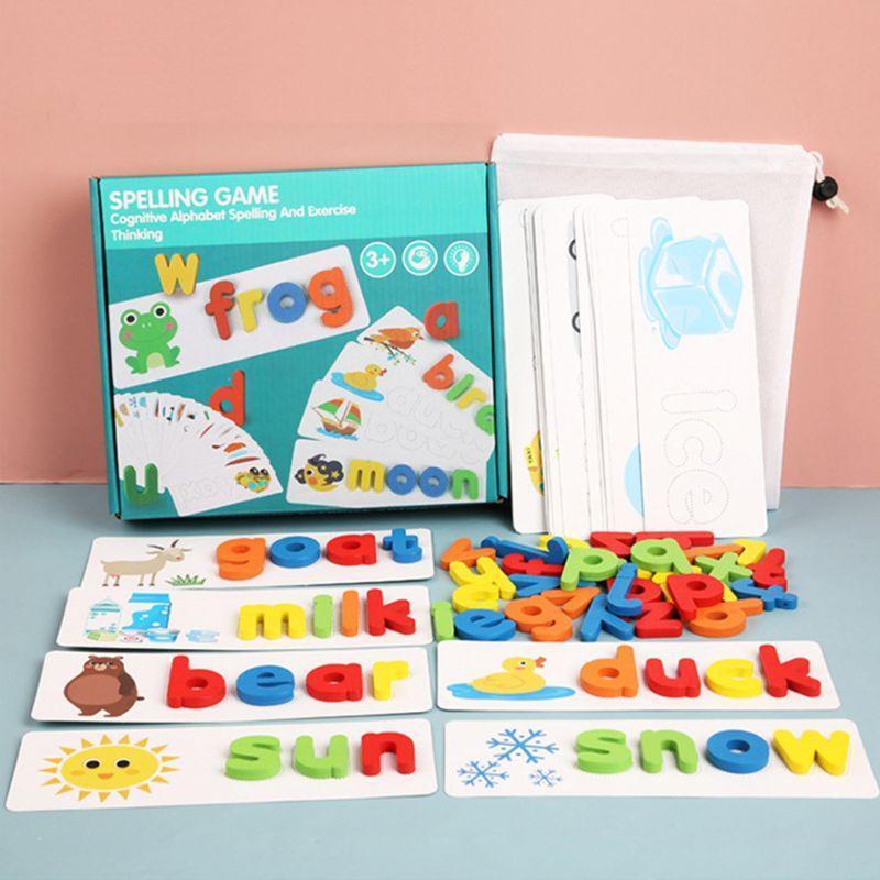 Alphabet Spelling Puzzle Game