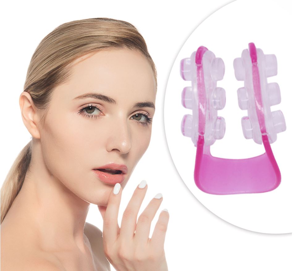 Slimming corrective nose clip