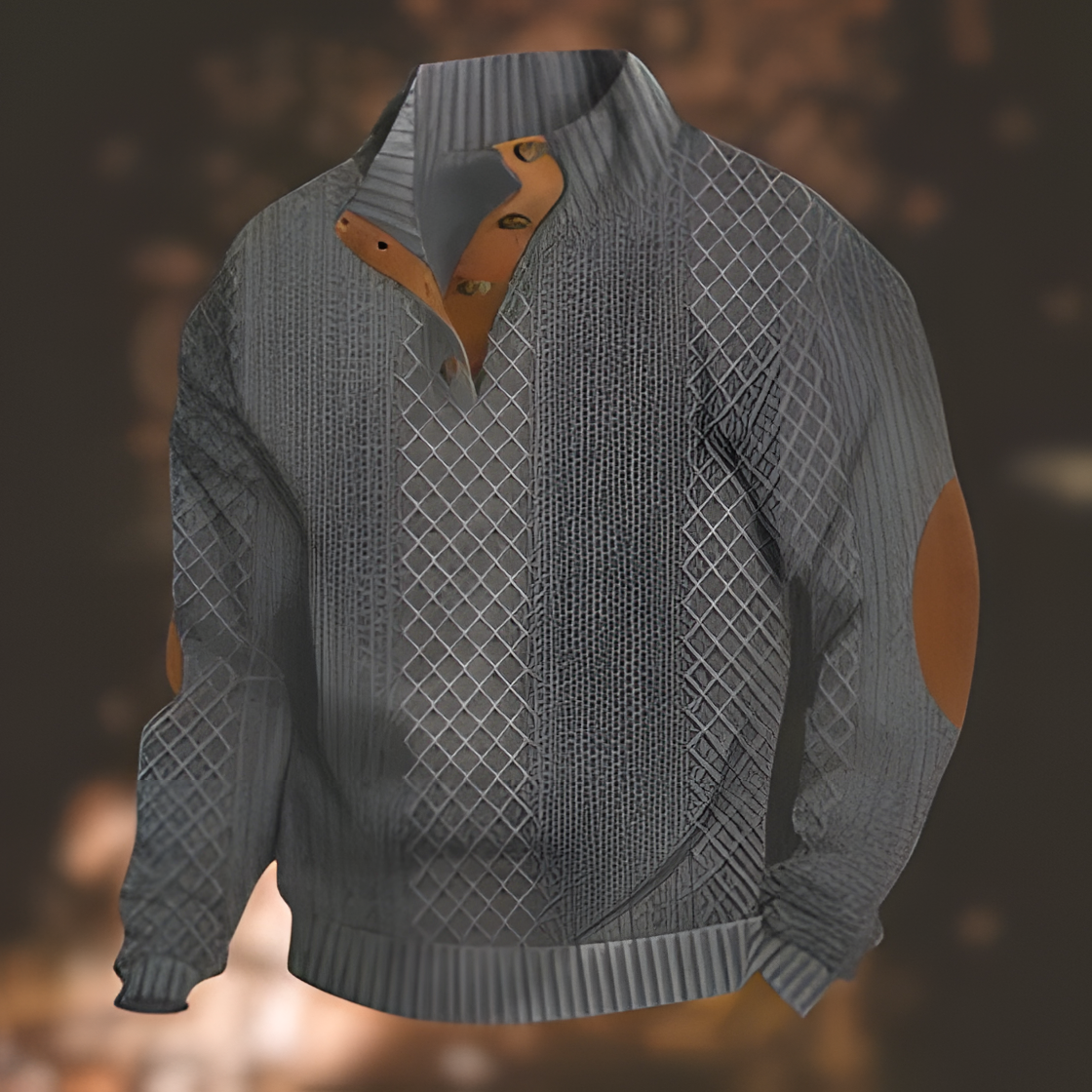 Mainine Casual long-sleeved cashmere sweater for men