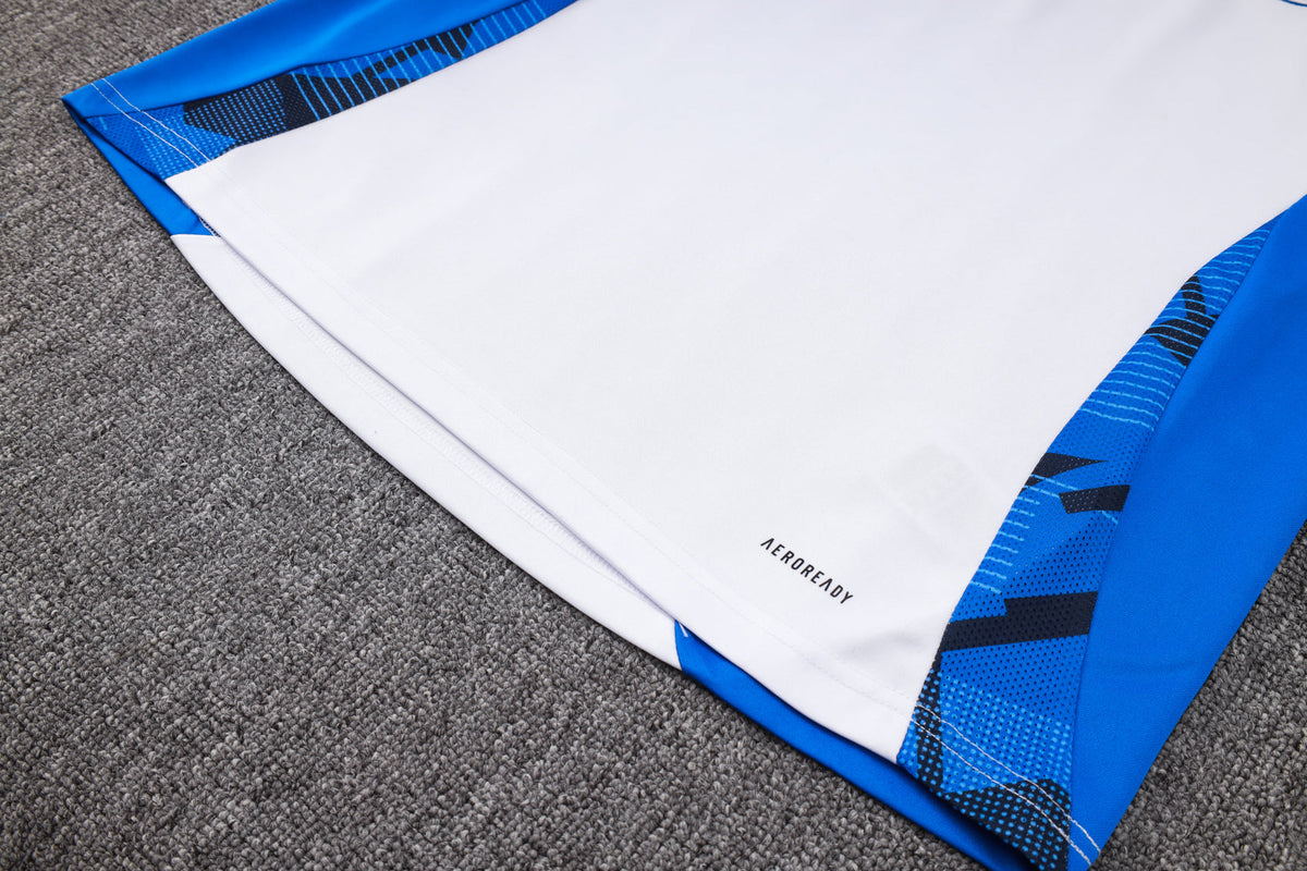 Italy 24-25 white half zip Tracksuit