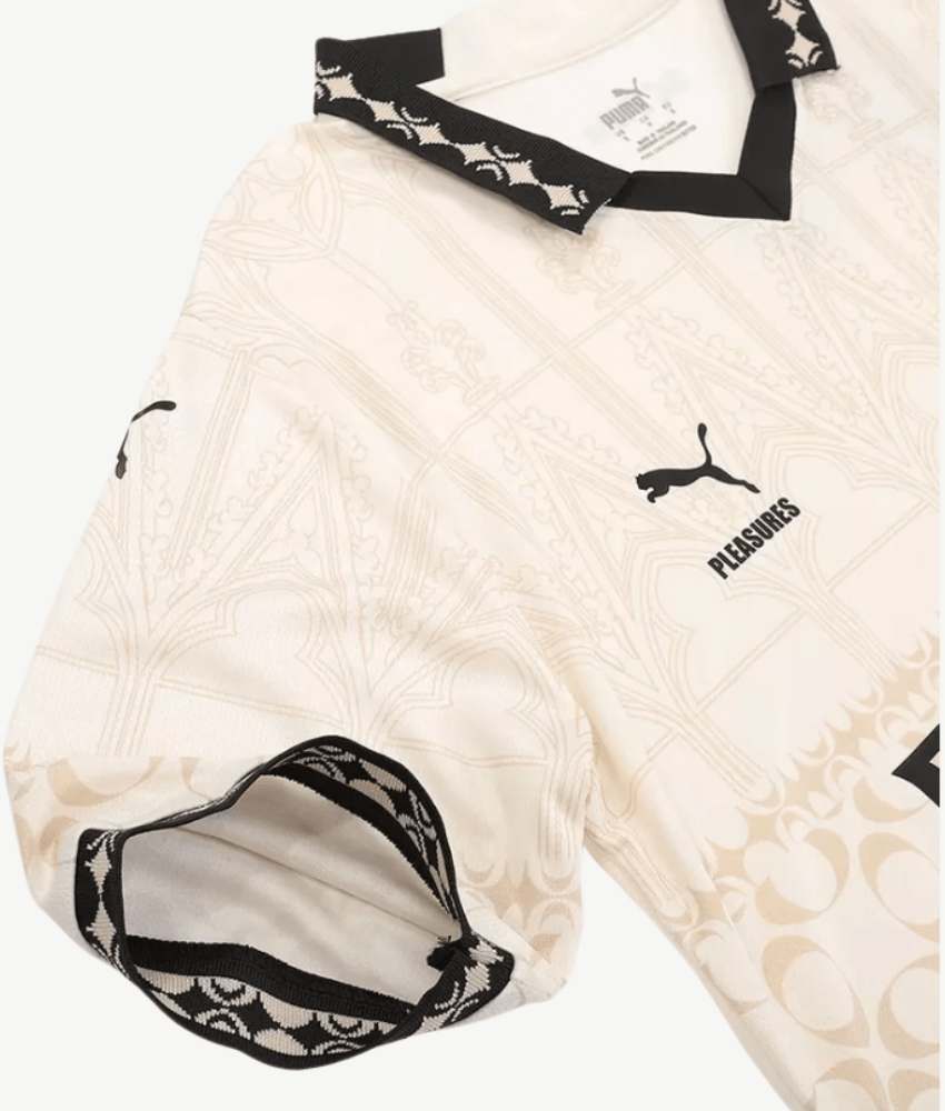 AC MILAN X PUMA X PLEASURES 2023/24 CREAM REPLICA-SHIRT