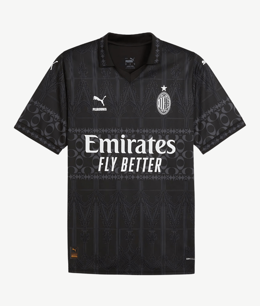 MAGLIA REPLICA AC MILAN X PUMA X PLEASURES 2023/24