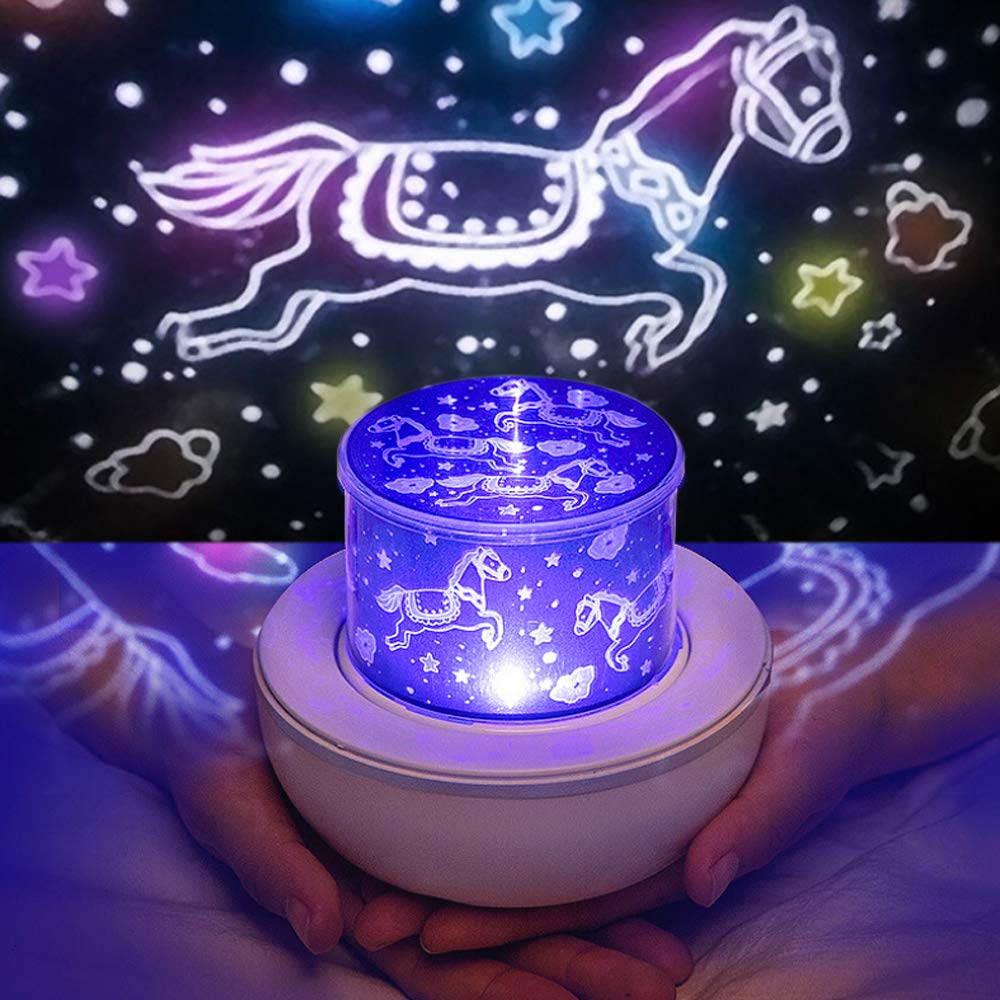 Dynamic projection lamp kidopop