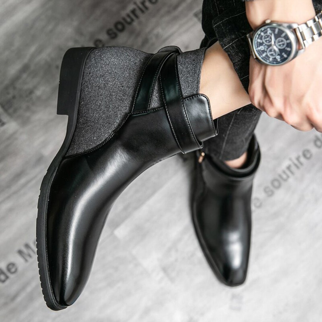 Ankle Boots Men Stylish Designed for Comfort Daily Versatility