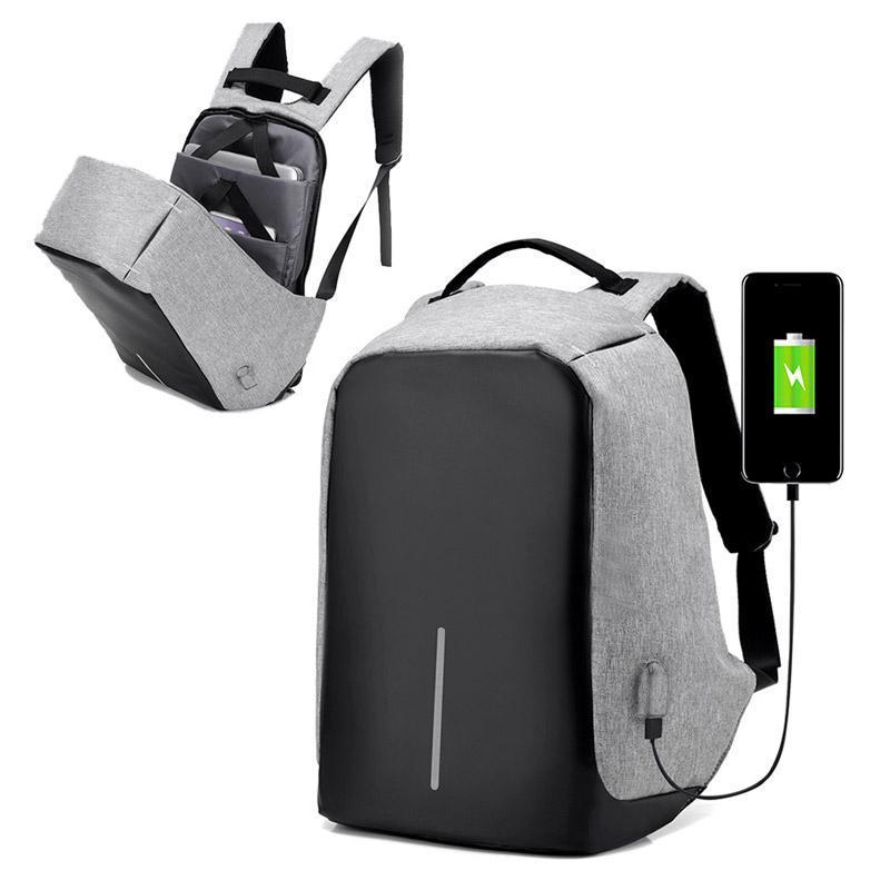 Anti-Theft Backpack USB Charging Bag