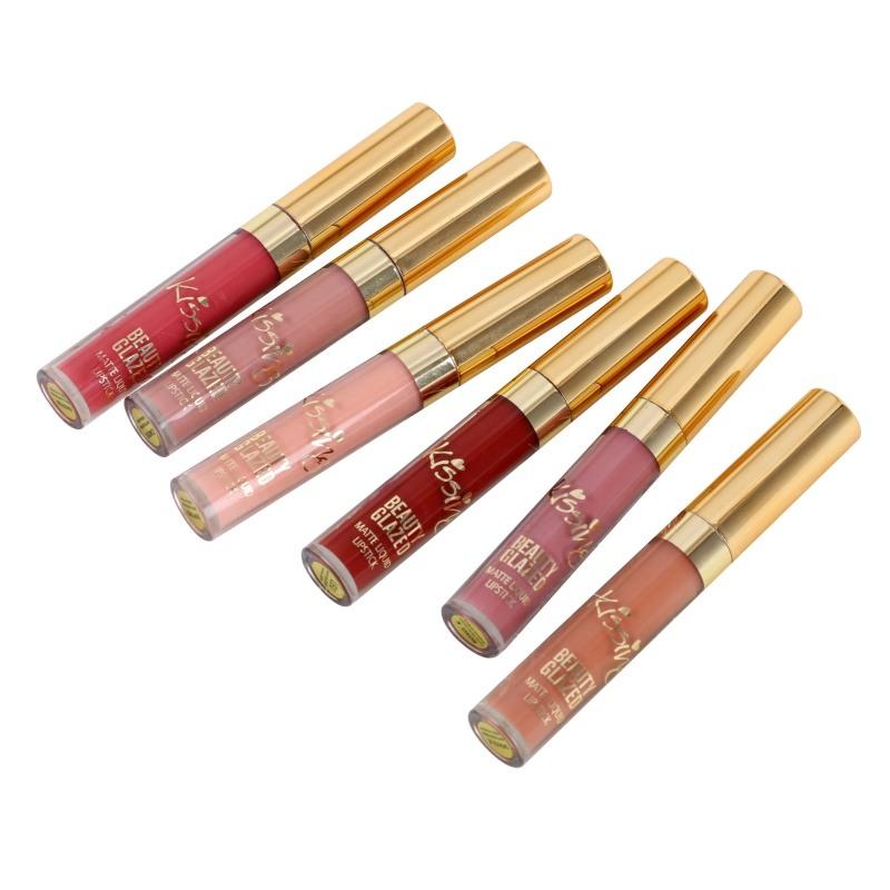 6 Aqualevre waterproof lipsticks