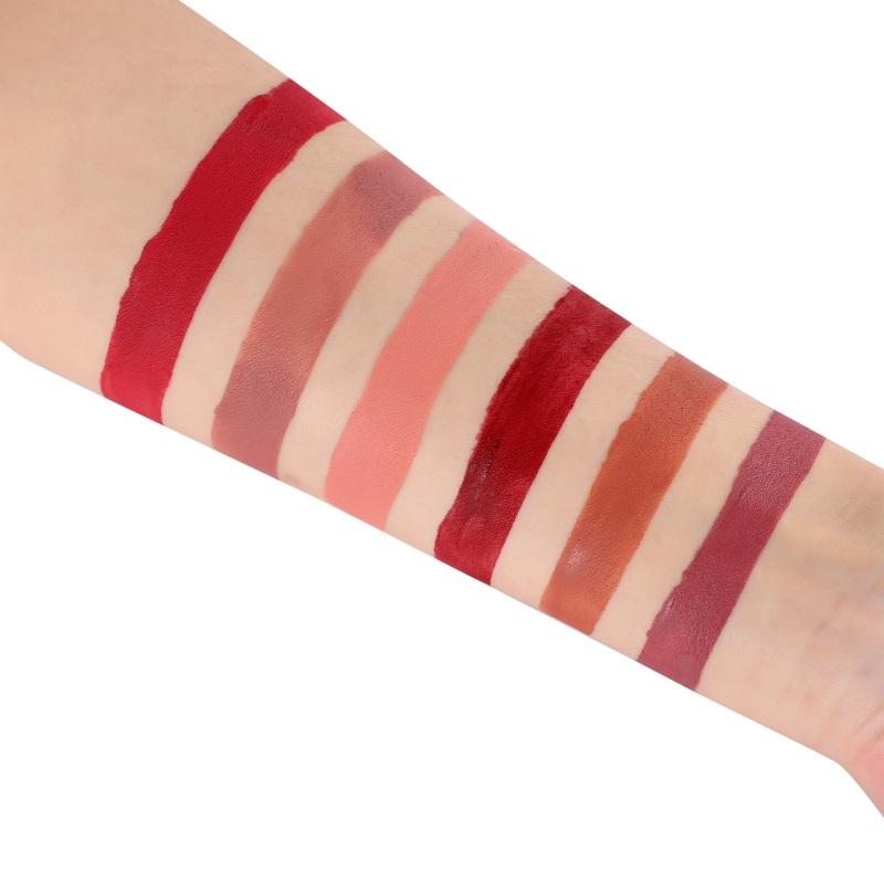 6 Aqualevre waterproof lipsticks