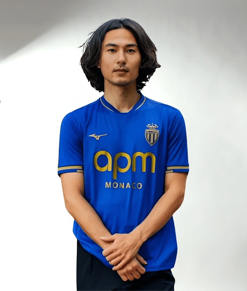 MAILLOT EXTÉRIEUR DE L’AS MONACO 2025/26