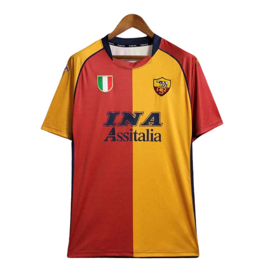 Maillot domicile de l’AS Roma - 2001-2002