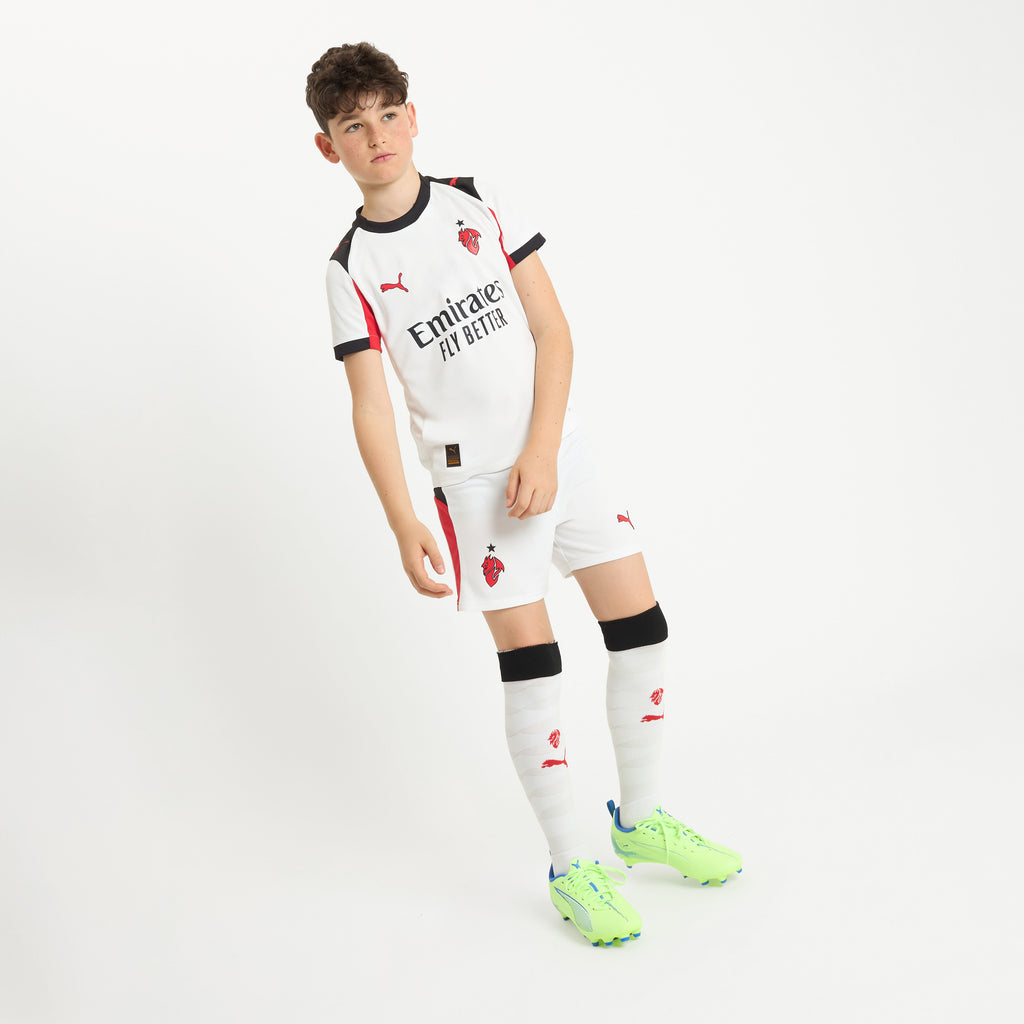2025/26 AC Milan Kids Football Kit Away