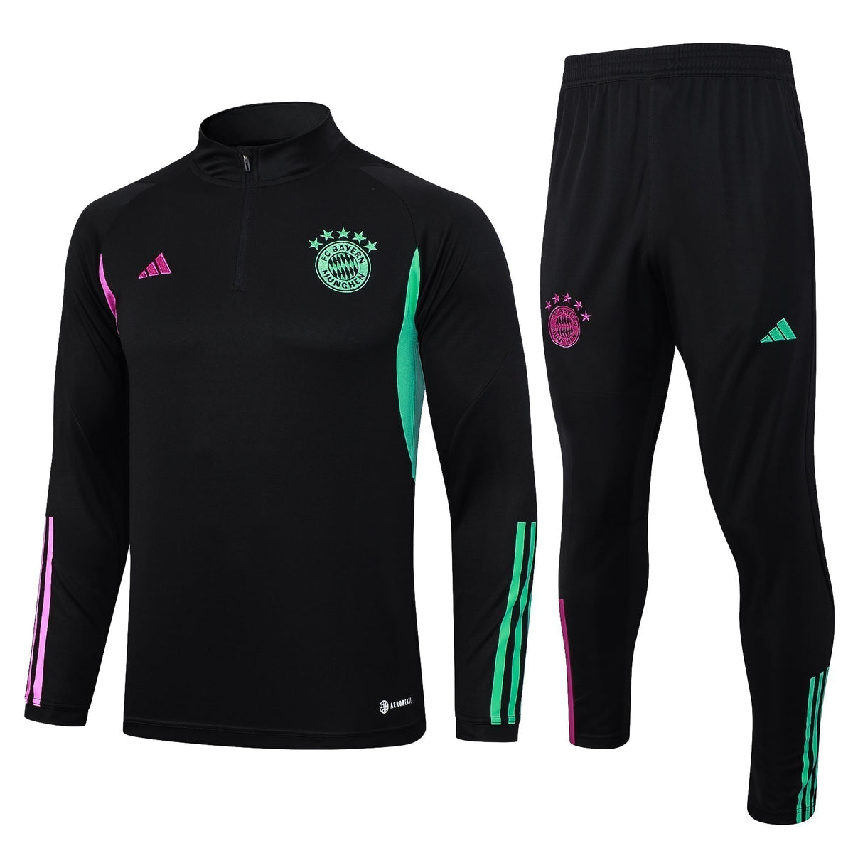 Bayern Munich 23-24 Black Tracksuit