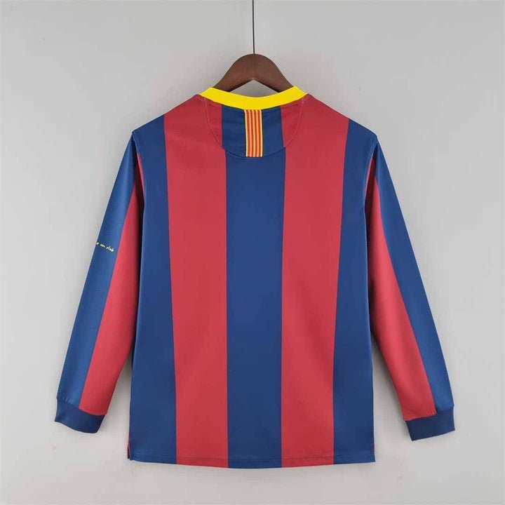 Maillot domicile à manches longues du FC Barcelone 2010-2011