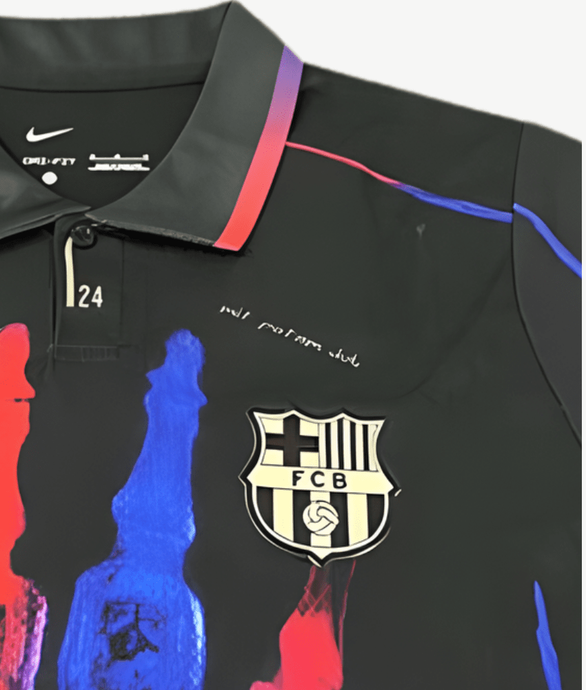 BARCELONA 2025/26 SPECIALE EDITIE-SHIRT MET SKELET