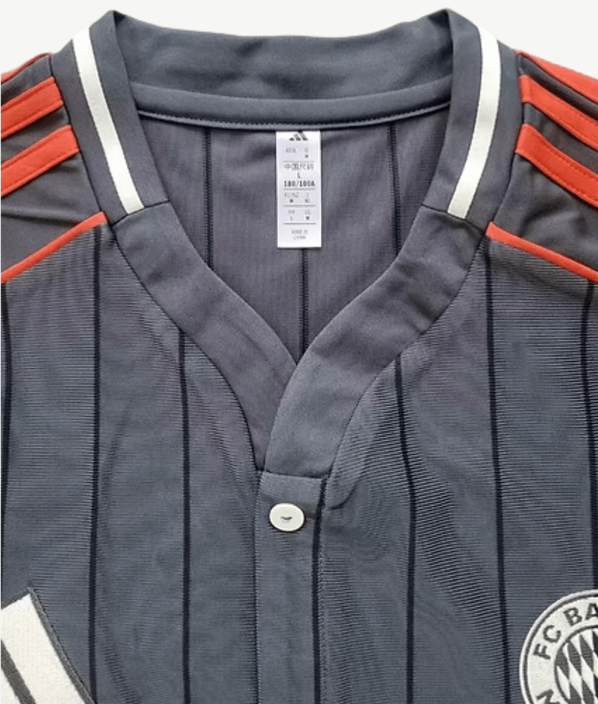 BAYERN MUNICH 2025/26 RETRO BASEBALL SHIRT