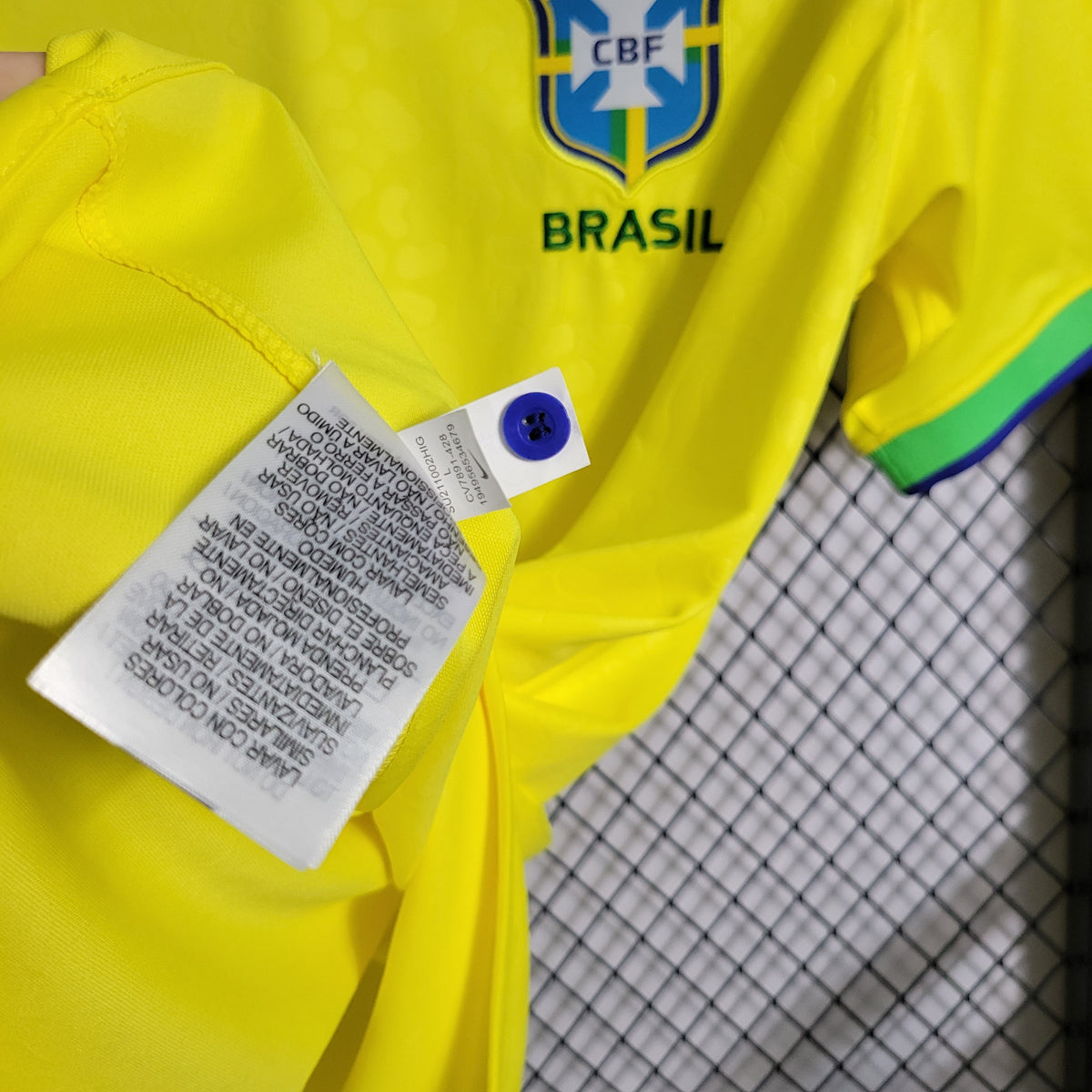 Maglia casalinga della nazionale brasiliana per i Mondiali 22/23