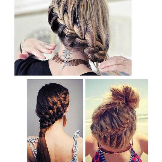 Hair braiding tool