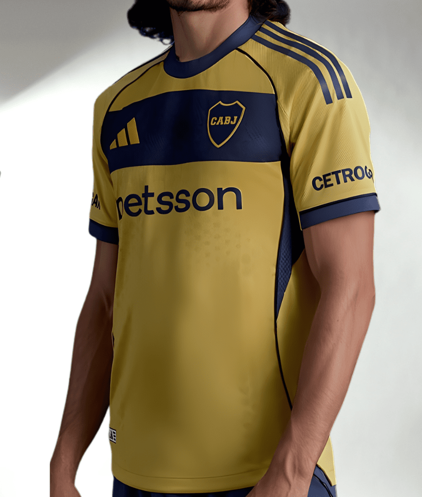 MAILLOT EXTÉRIEUR DE BOCA JUNIORS 2025/26