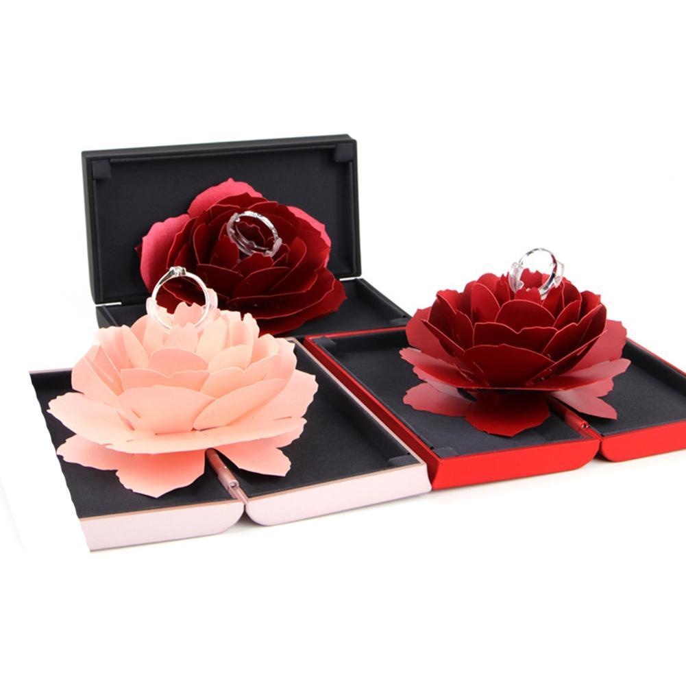 Blossoming Rose Ring Gift Box