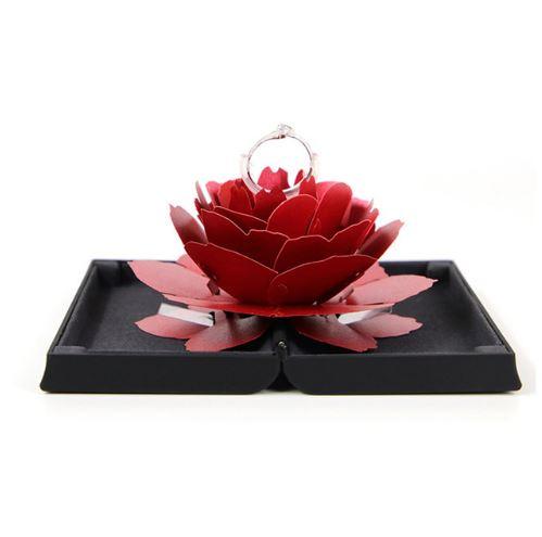 Blossoming Rose Ring Gift Box