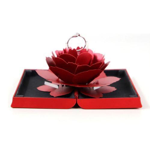 Blossoming Rose Ring Gift Box