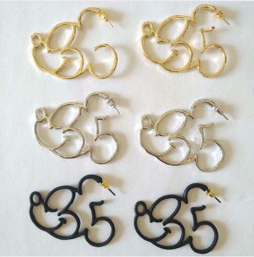 Mickey earrings