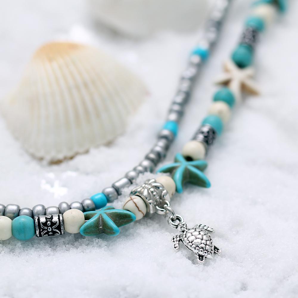 Bohemian style ankle bracelet