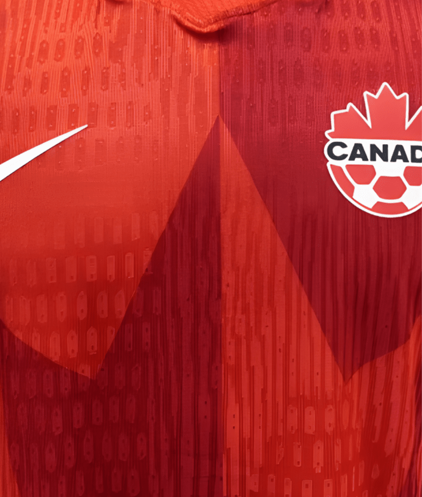 Maglia da casa del Canada per la Coppa del Mondo 2026