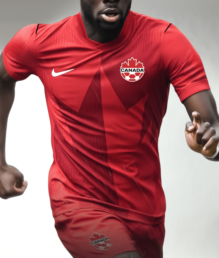 Maglia da casa del Canada per la Coppa del Mondo 2026