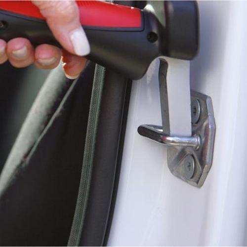 Cane support handle for car
