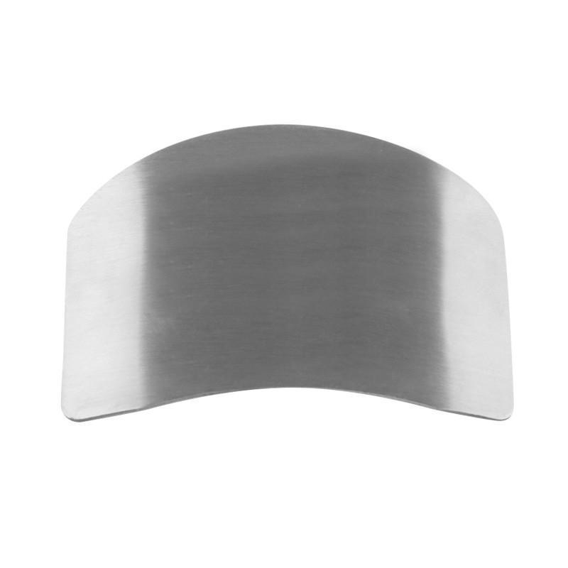 Stainless Steel Finger Guard – Cut Protection Tool for Safe Vegetable & Meat Slicing