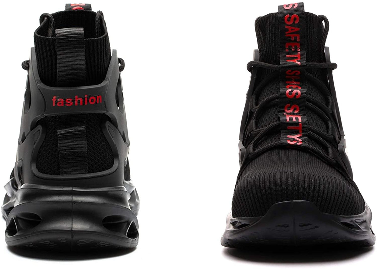 Lightweight and breathable safety shoes