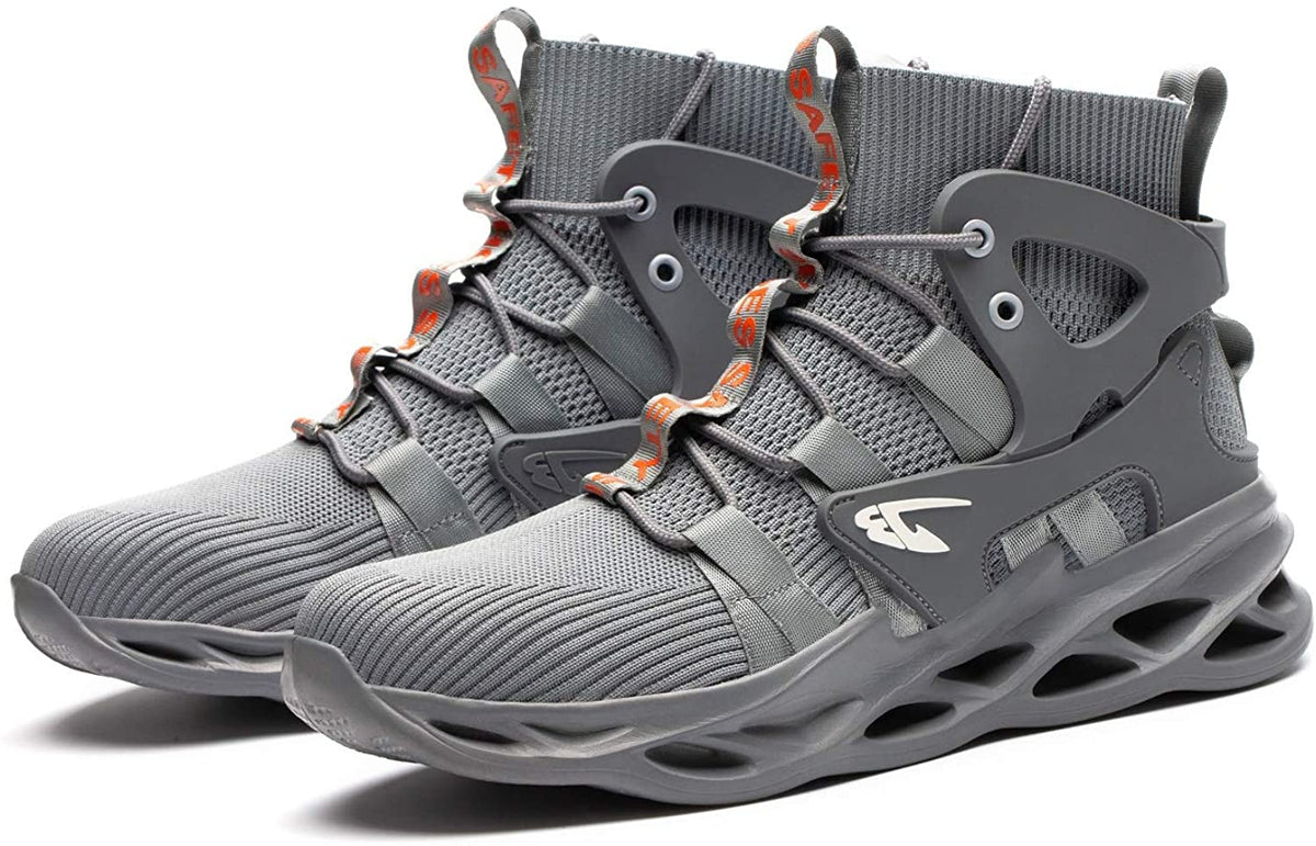 Lightweight and breathable safety shoes