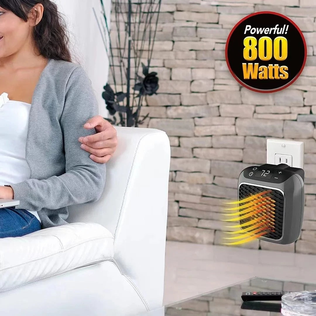 EcoWarm pro 800W mini portable electric heater LumiWarm Shirem
