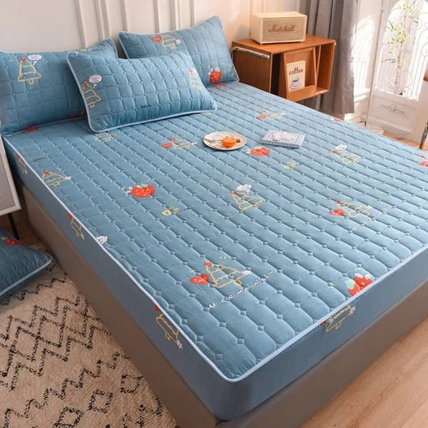2023 Latest Breathable Silky Mattress Cover