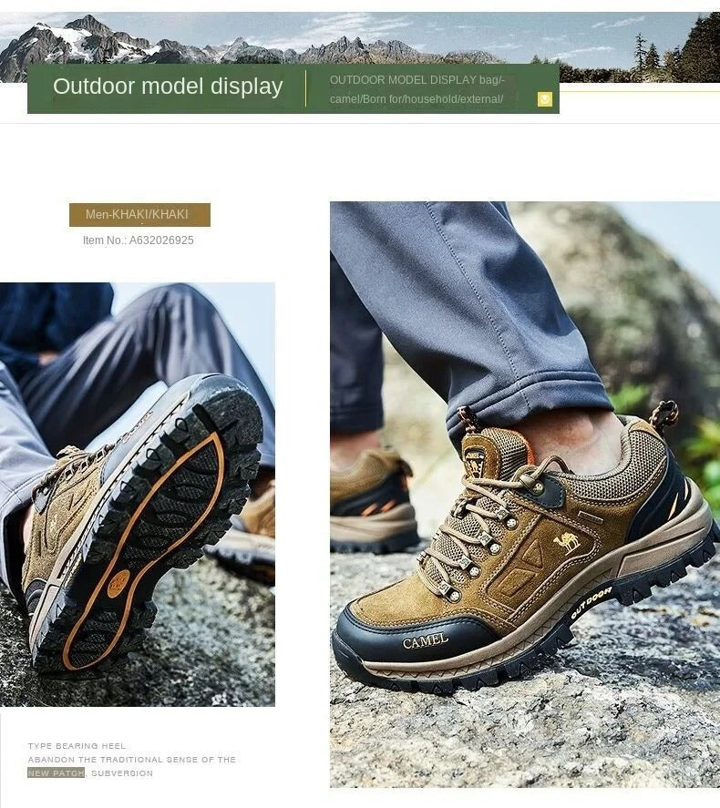Orthopedic and breathable walking shoes for men