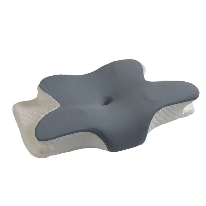 Ergo Memory Foam Pillow, Cervical Support, Anti-Snoring, Sleep Apnea Aid, Butterfly Shape