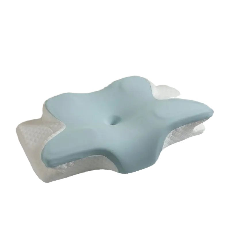Ergo Memory Foam Pillow, Cervical Support, Anti-Snoring, Sleep Apnea Aid, Butterfly Shape