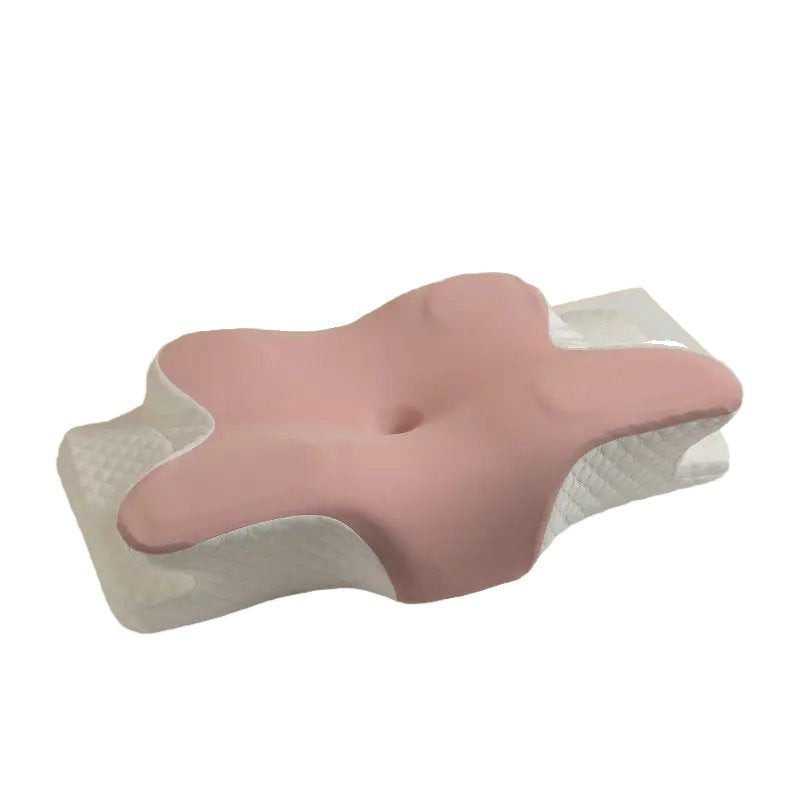 Ergo Memory Foam Pillow, Cervical Support, Anti-Snoring, Sleep Apnea Aid, Butterfly Shape
