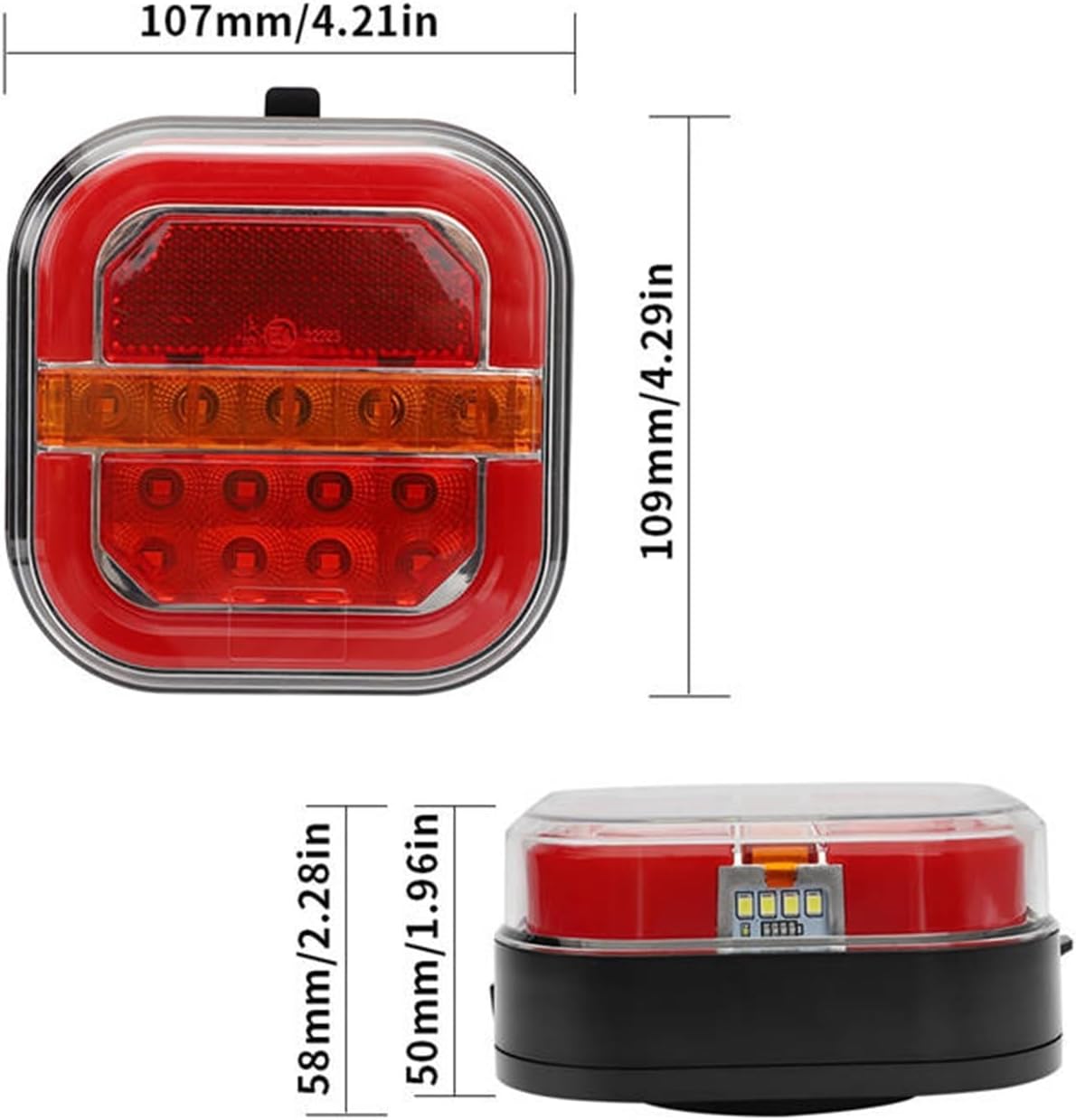 Wireless LED Magnetic Trailer Tail Light
