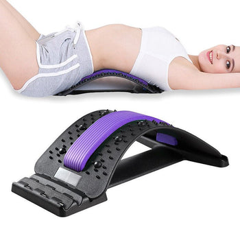 Self-therapy stretcher, back massage, spine correction