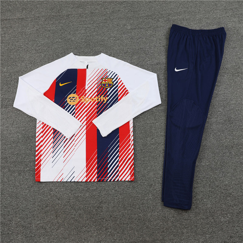 Barcellona 23-24 | Stile mimetico bianco | Tuta