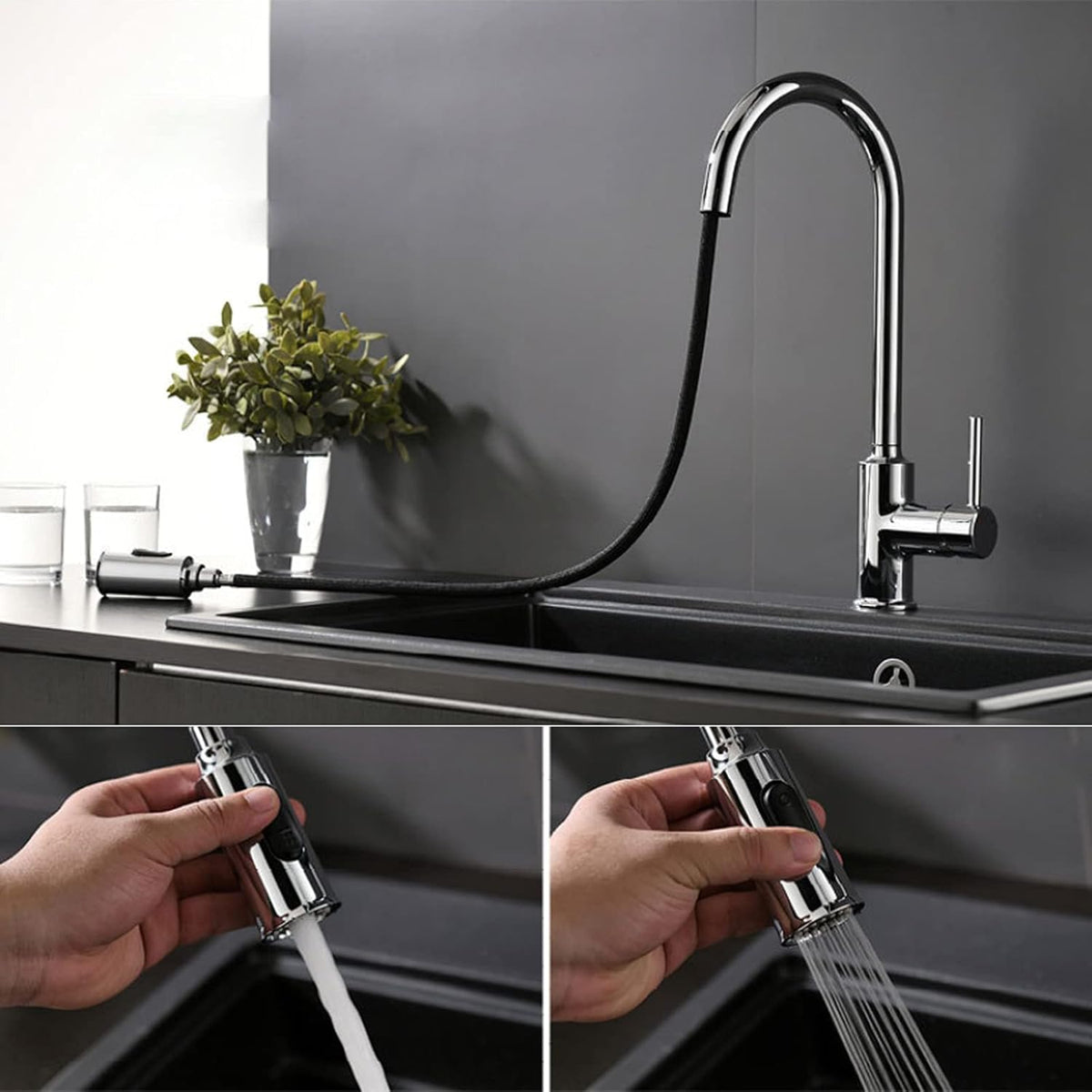Ecowater Smart Infrared Touchless Lavatory Faucet