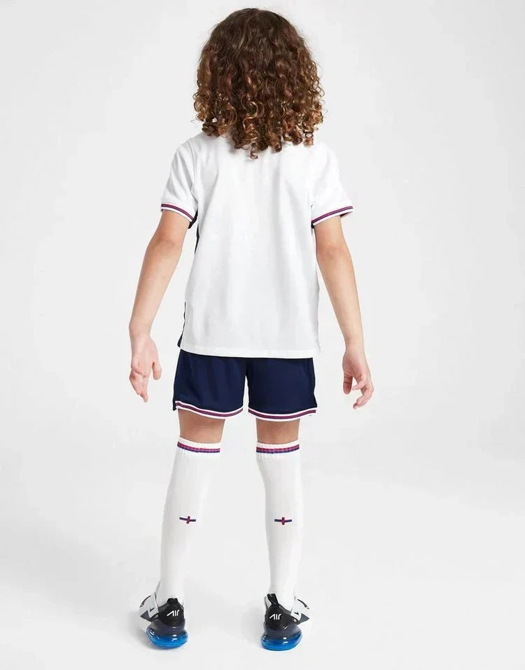 Completo casalingo dell'Inghilterra per bambini 2024 / 2025
