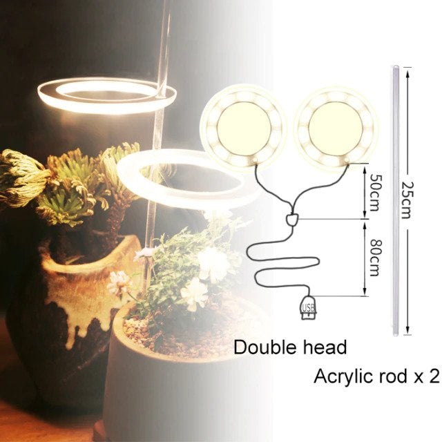 Three Ring Led Grow Light