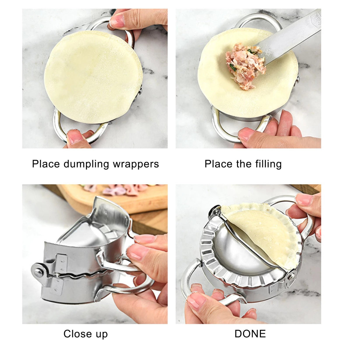 Half-moon ravioli mold