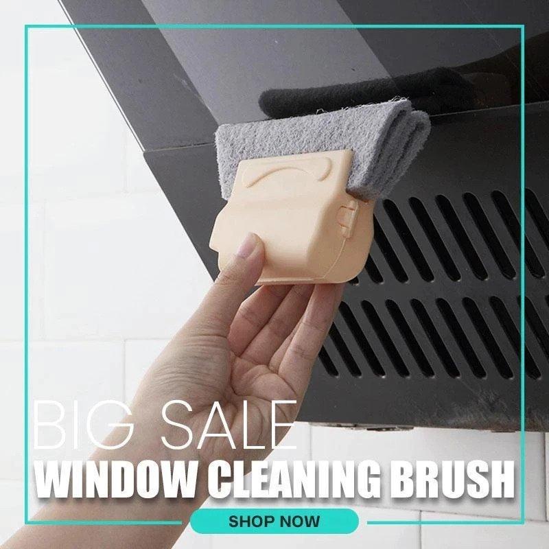 Magic brush for cleaning windows