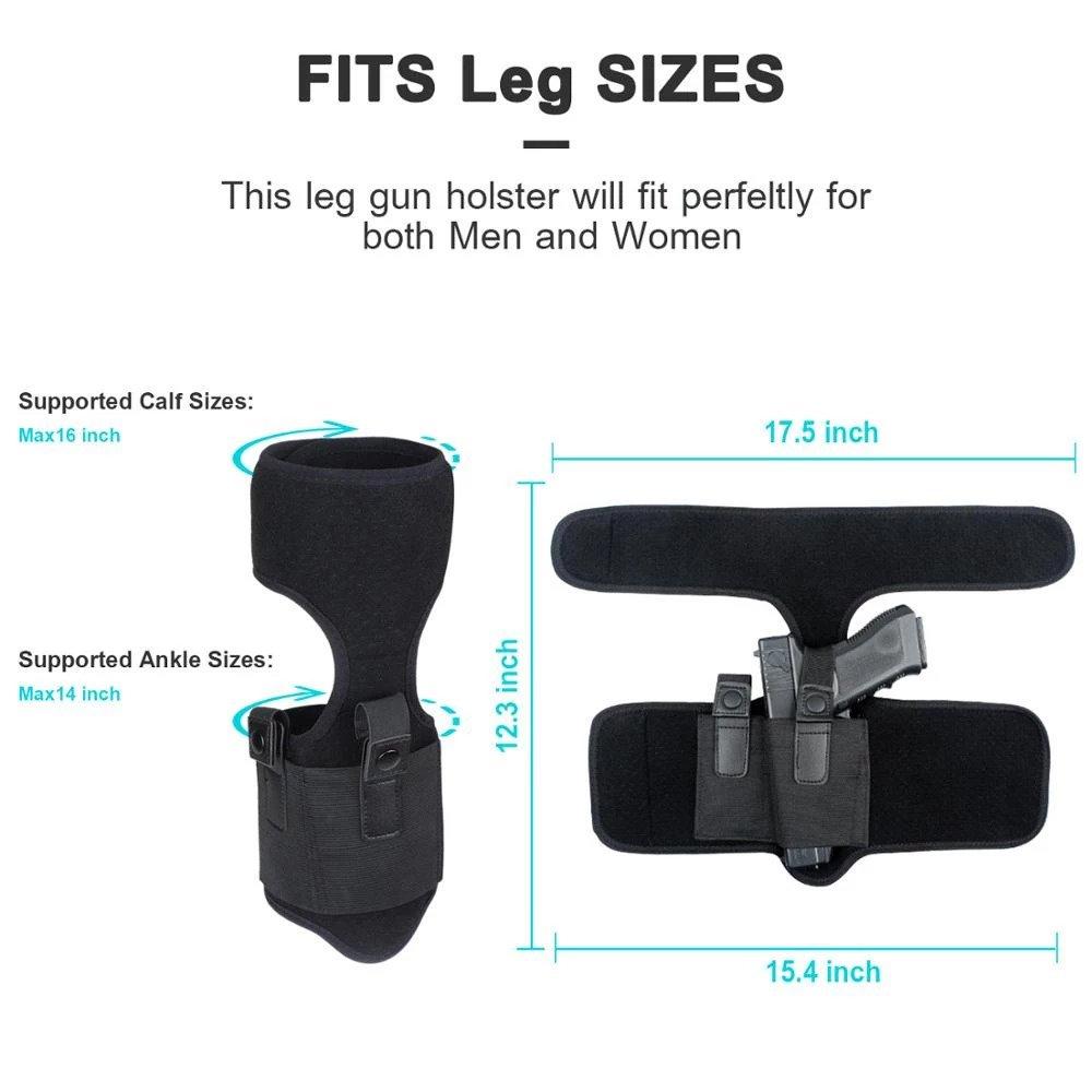 Concealed Leg Pistol Holster